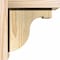 Ekena Millwork Del Monte Rough Sawn Corbel w/Backplate, Douglas Fir, 8"W x 8"D x 8"H COR08X08X08DEL01RDF - alternate 3